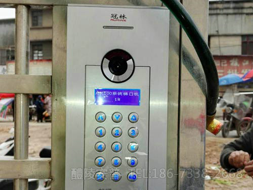 醴陵阳三星城小区可视对讲系统 