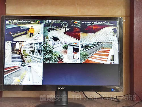 醴陵某别墅视频监控系统