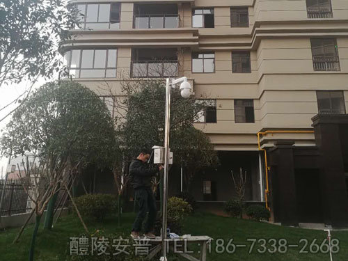 醴陵尚阳景城小区视频监控系统
