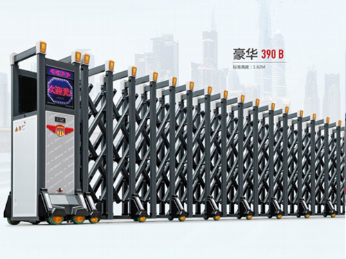 豪华390C铝合金伸缩门