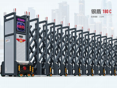 银盾180C铝合金伸缩门